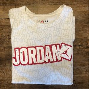 Jordan pattern t-shirt xxl